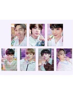 *FULL SET* BTS 2021 MUSTER SOWOOZOO PURPLE PAJAMA PHOTOCARDS (7 PCS) - PLS READ